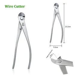 8-inch (205mm) Stainless Steel Wire Cutter Branch Cutter Landscape Modeling Tools Garden Bonsai Tool