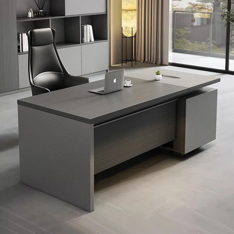 Desk Boss Desk Simple Modern Small Office Special Large Desk Bookcase Combination Leader Supervisor Manager