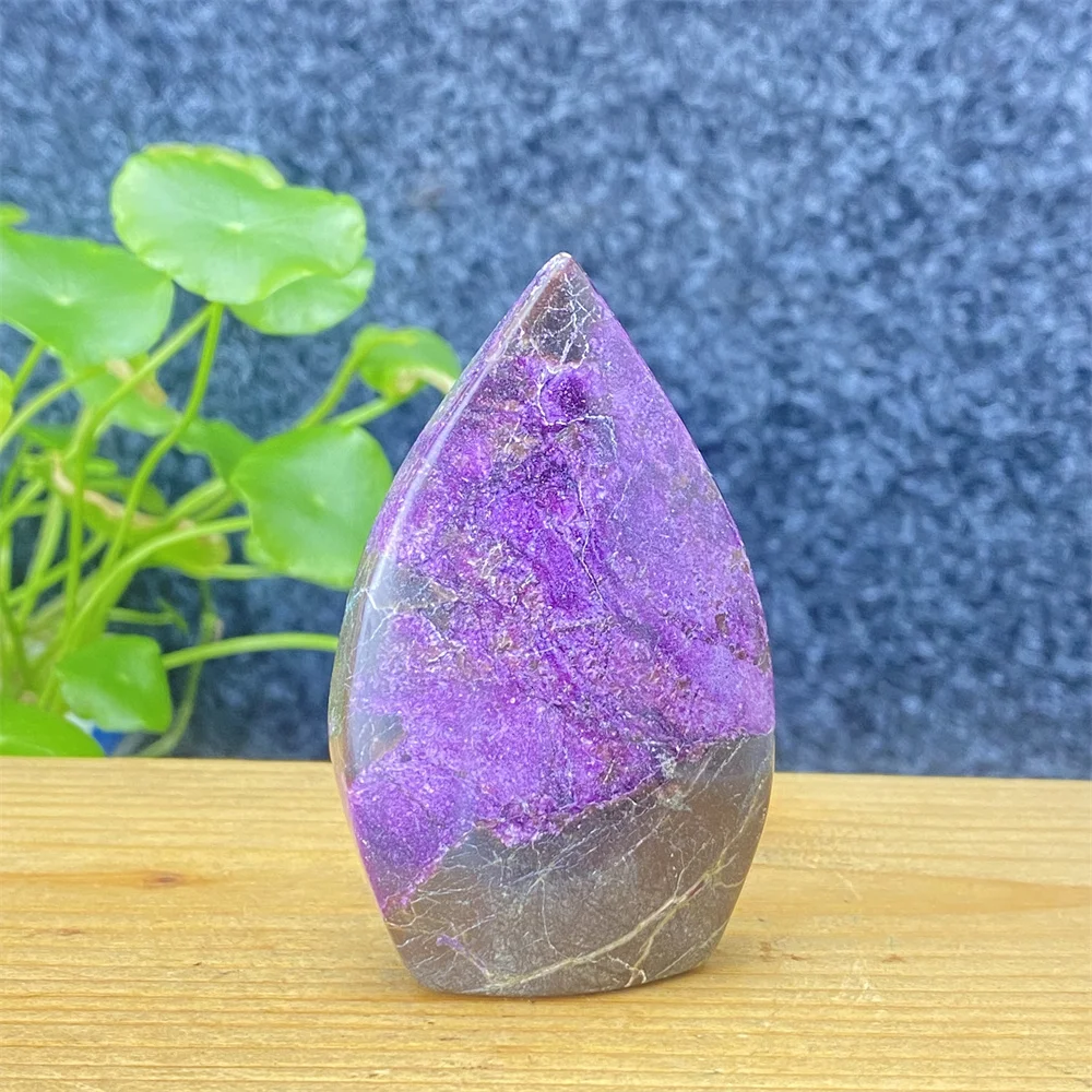 Natural Rare Noble Arthur Lantis Amethyst Crystal Ornament  Hand Polished Torch  Home Decoration  Holiday Gift