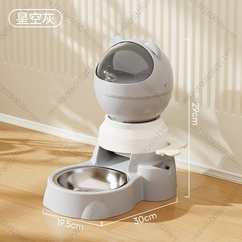 Cat Automatic Feeder Dog Large Capacity Automatic Feeder Press Type Quantitative Puzzle Dog Bowl Cat Bowl Wholesale