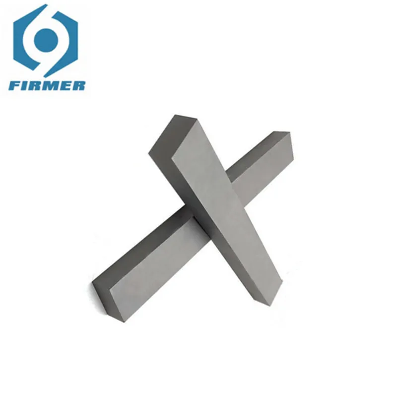 200mm Length 12mm Thickness YG8 YG6 Tungsten Carbide Steel Bar Cemented Carbide Alloy Mold Flat Plate Blanks Stripe