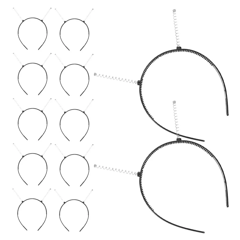 

12Pcs Spring Antenna Headband DIY Kit for Women Hair Jewelry Making Supplies Fun Party Favor Activity Set