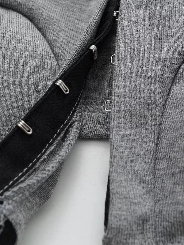 섹시한 레이스 숏 스트랩 크롭탑 단색 배색 헤비 버튼 패드 브라렛 트렌디 이너웨어 여성 여름 패션