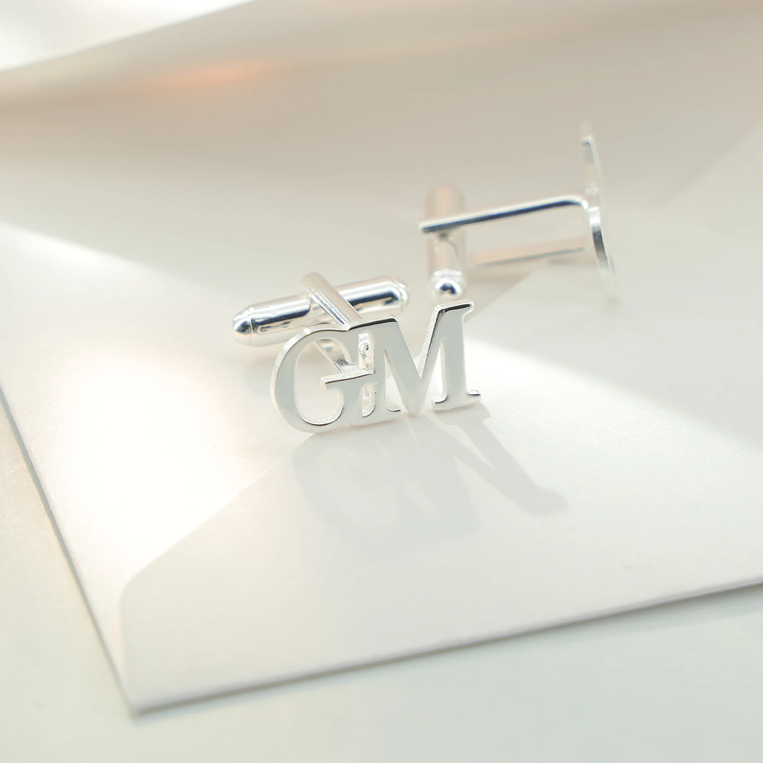 

Запонки по индивидуальному заказу для мужчин, персонализированные костюмные юбки из серебра 925 пробы с вырезами и буквами, роскошные свадебные запонки, подарок отцу