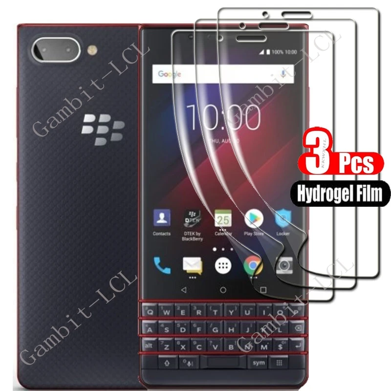 Для BlackBerry KEY2 LE KEYone (DTEK70, Mercury) Classic Q20 Q10 HD Мягкая гидрогелевая пленка Полная защитная пленка для экрана