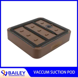 BAILEY 1PC Brown Type 132x146x29mm Vaccum Suction Pad for Biesse Rover Point to Point CNC Processing Center