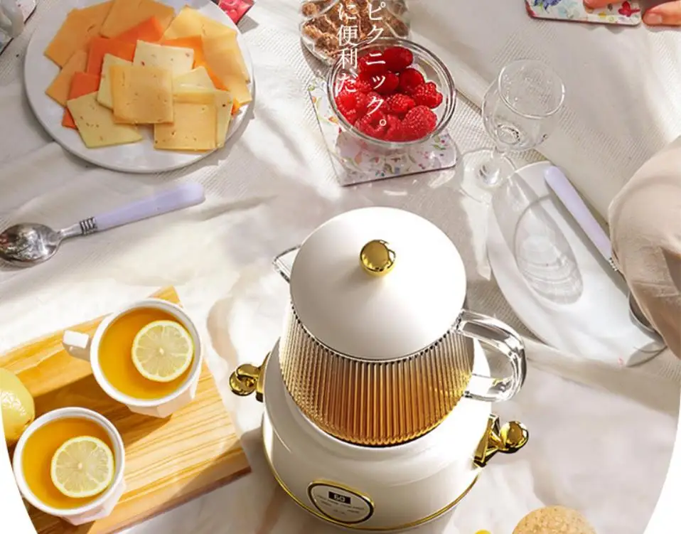 Guangdong TANGGER glas gesundheit kaffee topf 0,6 L haushalts Multifunktions elektrische wasser wasserkocher tee topf 220-230-240v