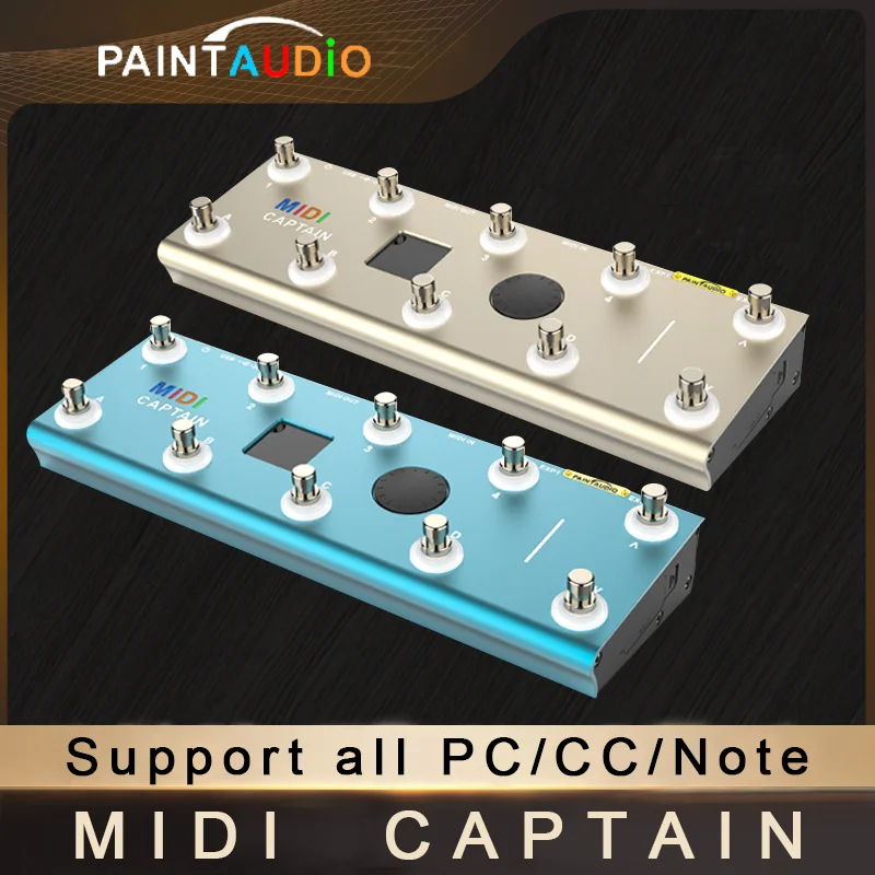 PAINTAUDIO Paint Audio MIDI Captain Foot ControllerMulti-Effects Keyboards Synthesizer USB-MIDImusical software Bias 