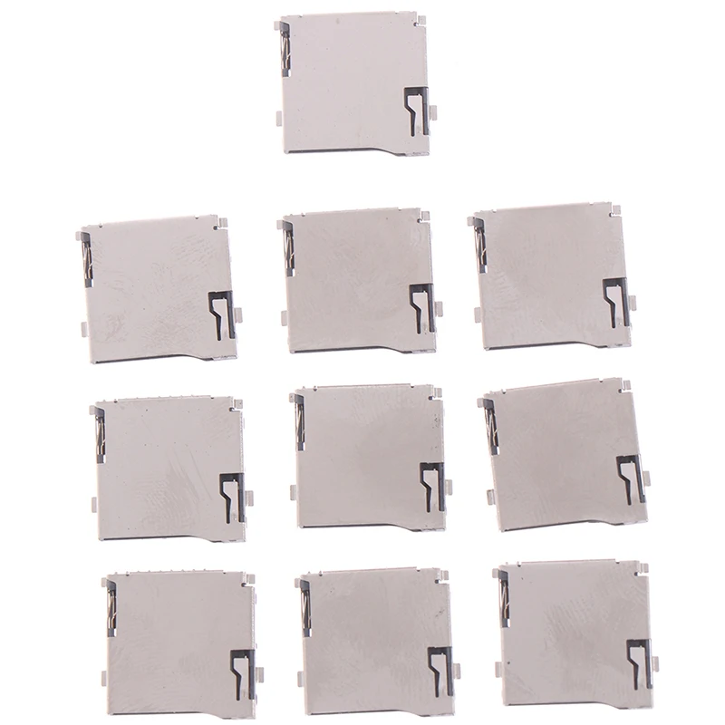 

10pcs Push-Push Type TransFlash TF Micro SD Card Socket Adapter Automatic PCB Connector