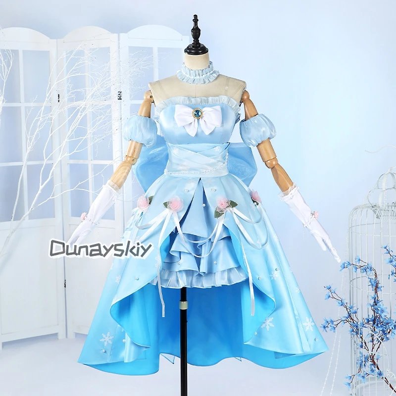 سلسلة Collab: كوتوري مينامي كوسبلاي مينامي كوتوري يازاوا نيكو أنيمي لوفي لايف! كوتوري مينامي المرح في زي الثلج للهالوين