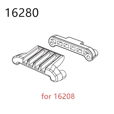 MJX Hyper Go H16H 16208 16209 16210 Modifiziertes Zubehör Differential Stoßdämpfer Reifen Stoßstange Getriebe 1/16 RC Auto Ersatzteile – Detail 14
