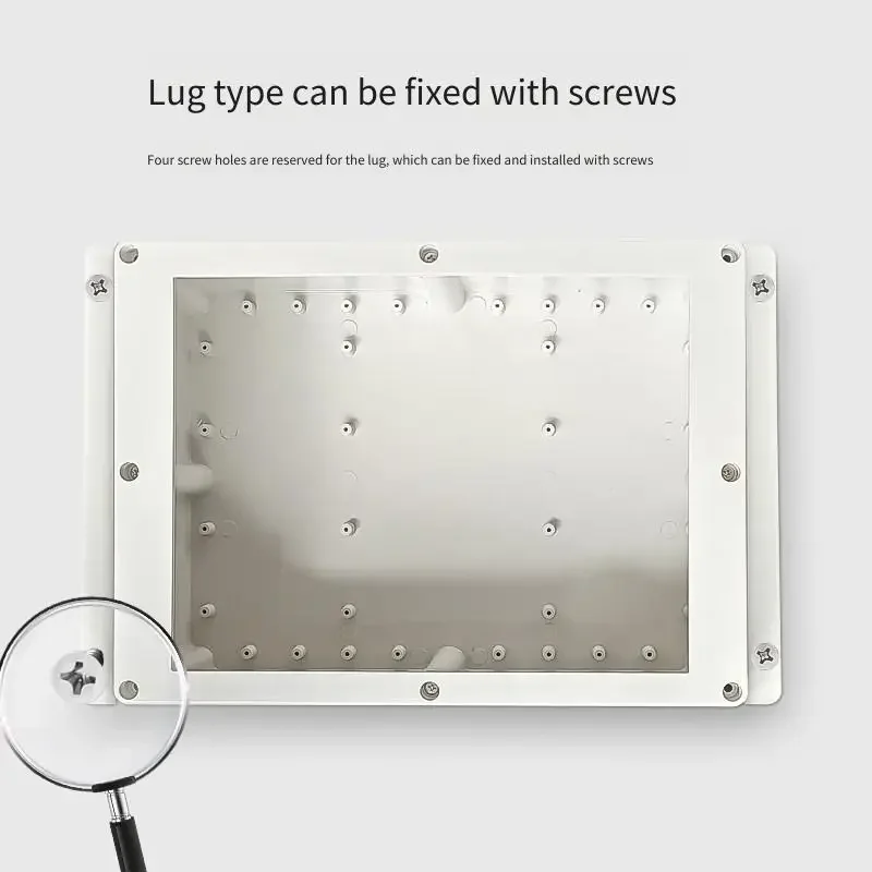 Customizable Electric Control Box 7/10 Inch Interface Button Box Power Distribution Installation Box for Control Systems