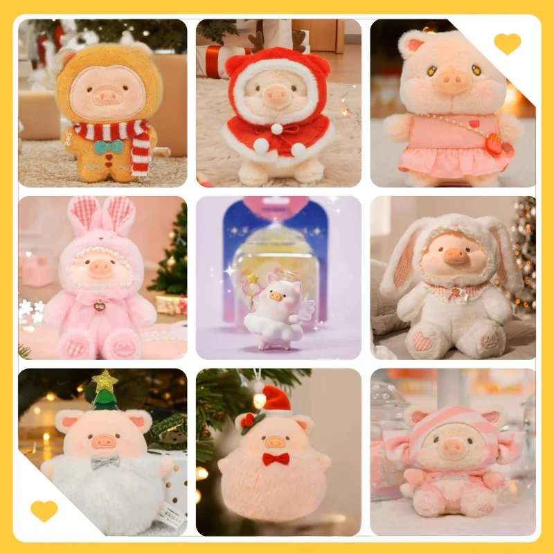 

LuLu the Piggy Candy Рождественская серия кулон брелок оригинальные игрушки куклы милые аниме фигурки настольные украшения подарок