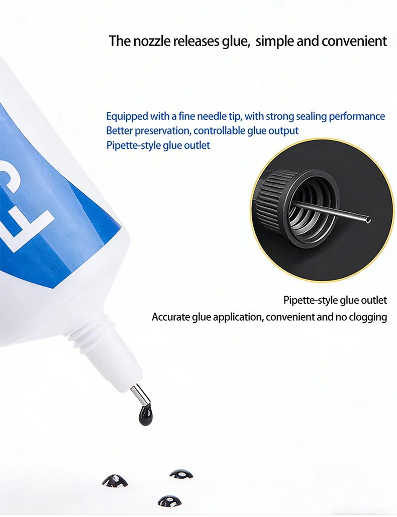 F3 Mobile Phone-Specific Enhanced Version Adhesive Repair Glue Transparent Black for Cracked Screen