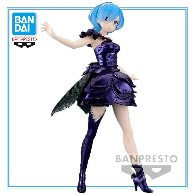 Original Genuine Banpresto Re: Zero Starting Life in Another World 20cm Rem Anime Action Figures For 18 Adults Wholesale