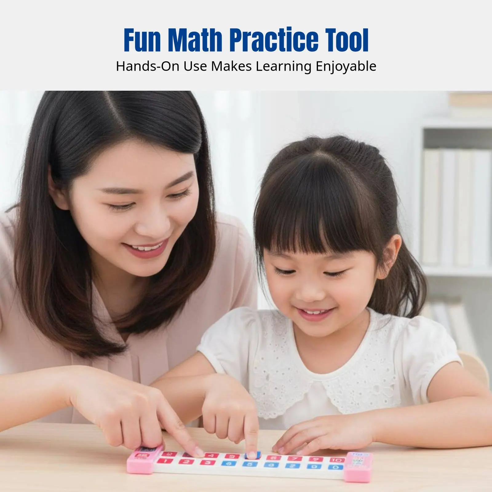 

Decomposer Ruler, Addition and Subtraction within 20, Math Tool for Children, Rounded Corners, Double-Sided, Colorful Design