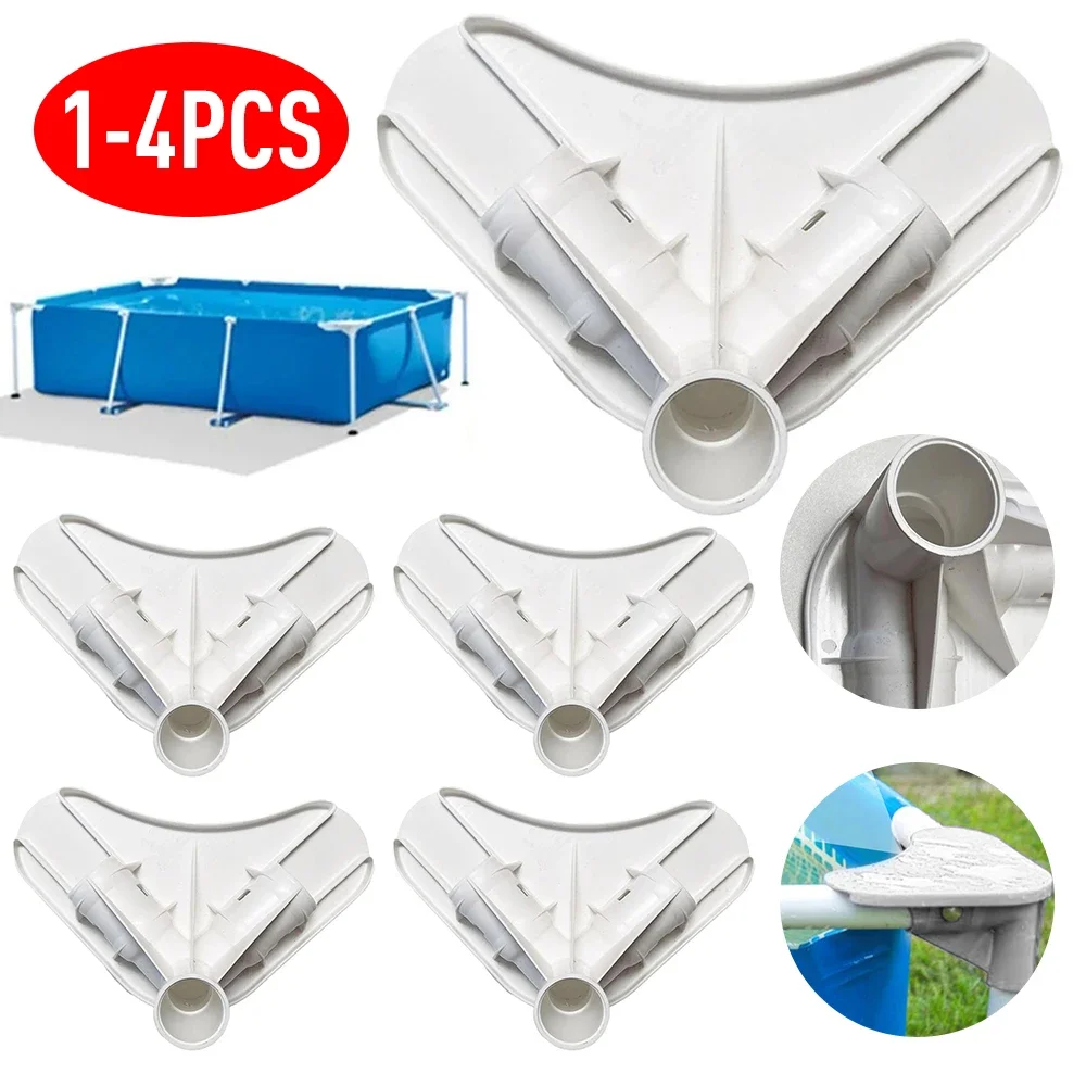 

1-4X Pool Frame Corner Connector Bracket Swimming Pool Corner Bracket Replacement Part for Above Ground Pools Pool Accessories