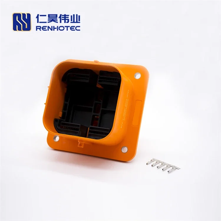 1-1587987-1 Automotive Connector Front Panel Mount MSD POWER MANUEL DISCONNECT ENTRY PLUG 350A 690VAC RECEPTACLE