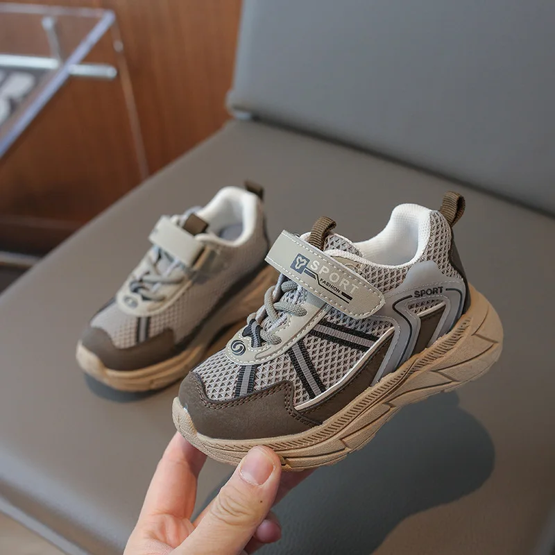 Skin-Friendly Kids Lightweight Athletic Running Shoes Breathable School Sports Shoes (Toddler/Little Kid/Big) Kid)