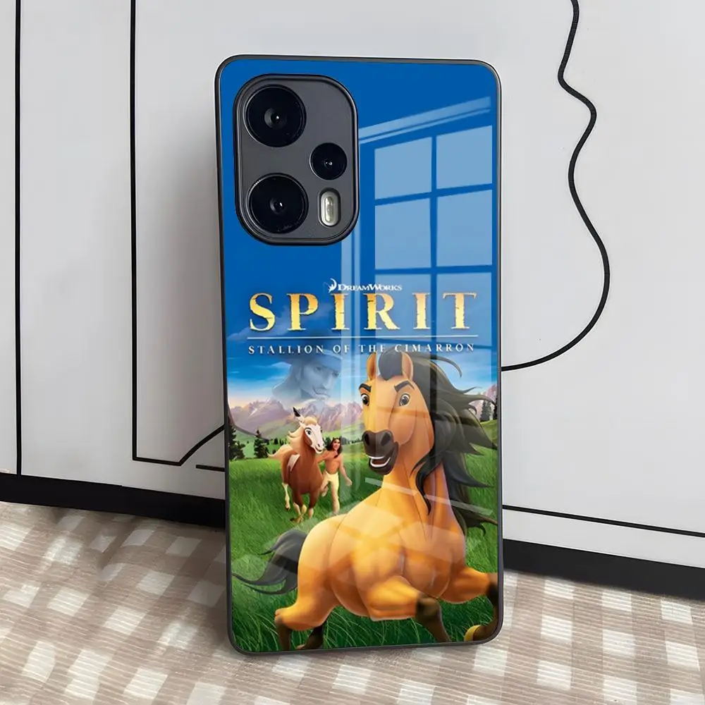 Funda de teléfono Spirit Stallion Horse para Xiaomi 14 Lite 12 Pro 11t 13 Lite POCO M6 M5 X6 X5 X3 F5 F6 Pro cubierta de cristal