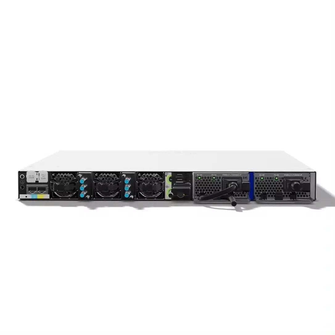 Cisco 9300 48-Port 10G/mGig Copper Network Switch C9300X-48HX-A with Modular Uplink Data Only-Network Essentials