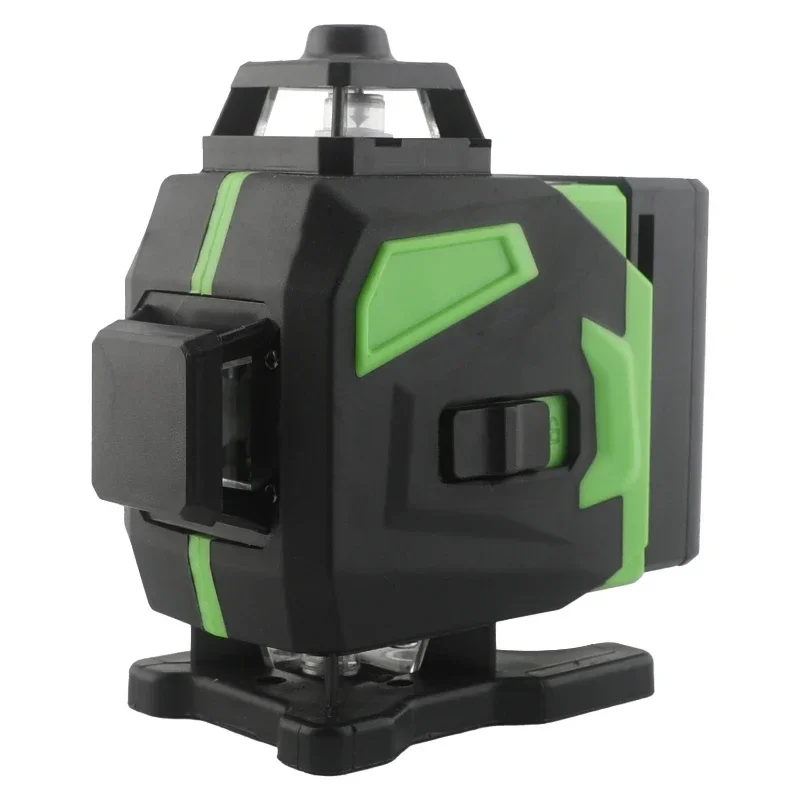 16-line strong light infrared level meter green light line projector automatically leveling 12-line laser level