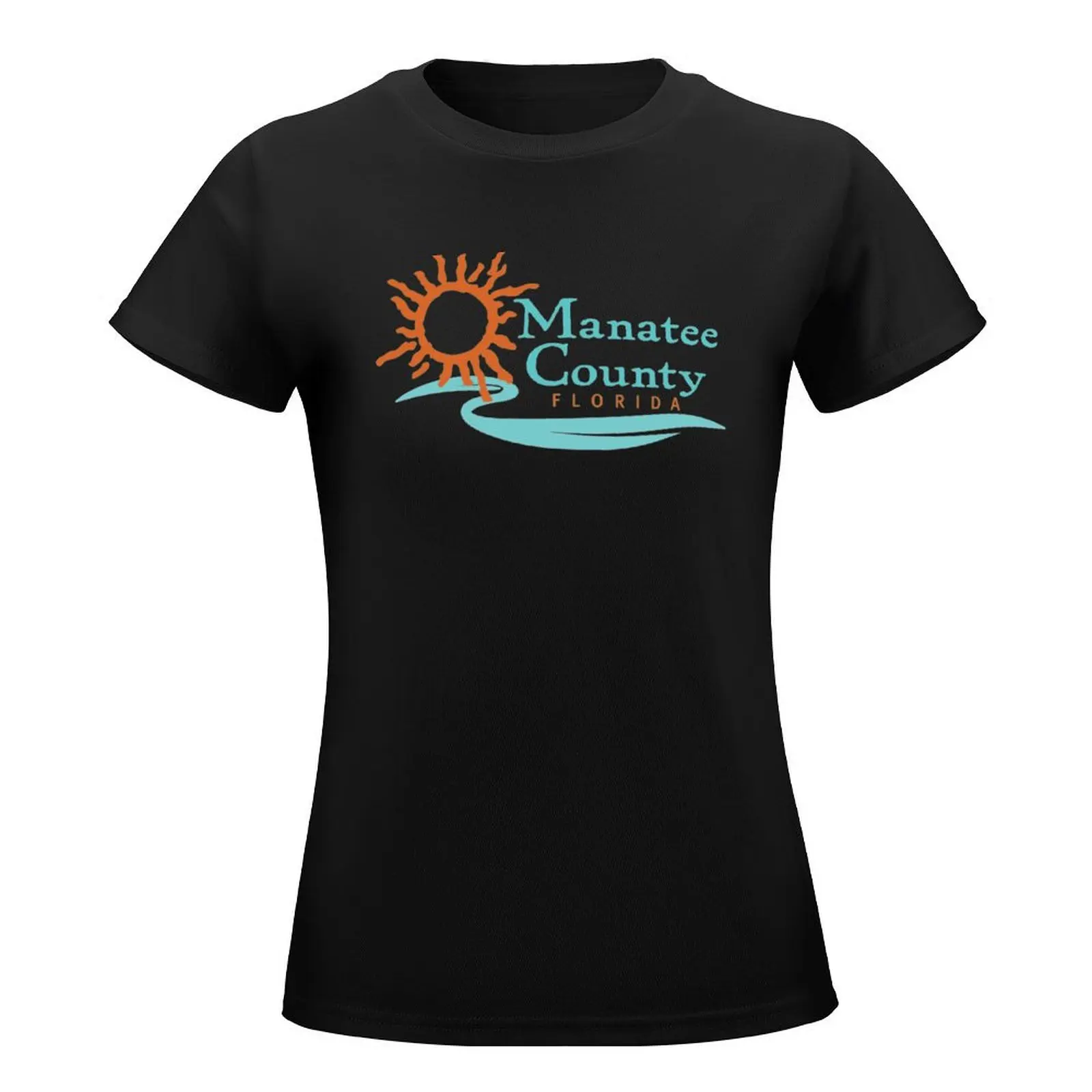 The Official logo of Manatee County, Florida T-Shirt cute tops hippie clothes Womens graphic t shirts