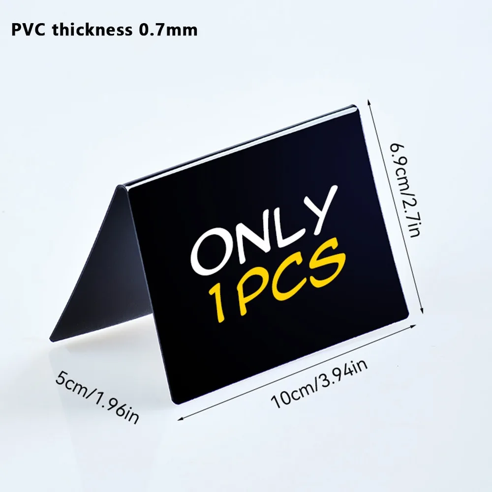 1pcs Acrylic/PVC Mini Chalkboard Reusable Erasable Desktop Display Board Writable Erasable Blackboard Wedding Table