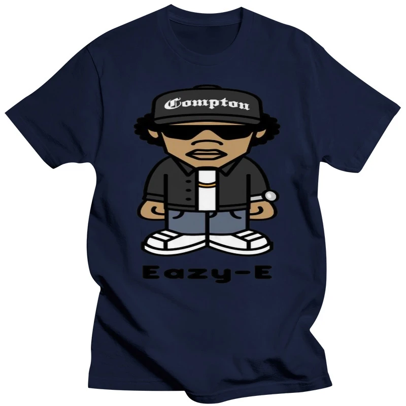 Men'S Cool Eazy Easy E NWA  Printed Short Sleeve Tees New Men'S Fashion T Shirt Hipster Tops