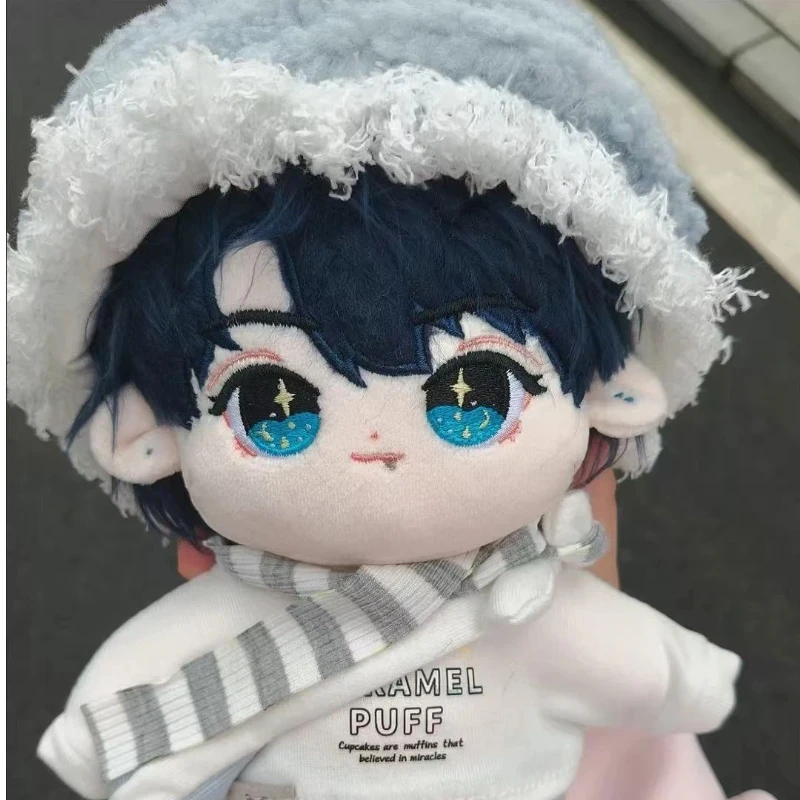 

Мягкая плюшевая кукла из мультфильма 20 см в стиле аниме BOY Wang Junkai, игрушка-кукла COS, наряд для детей и взрослых, коллекционные хлопковые подарки