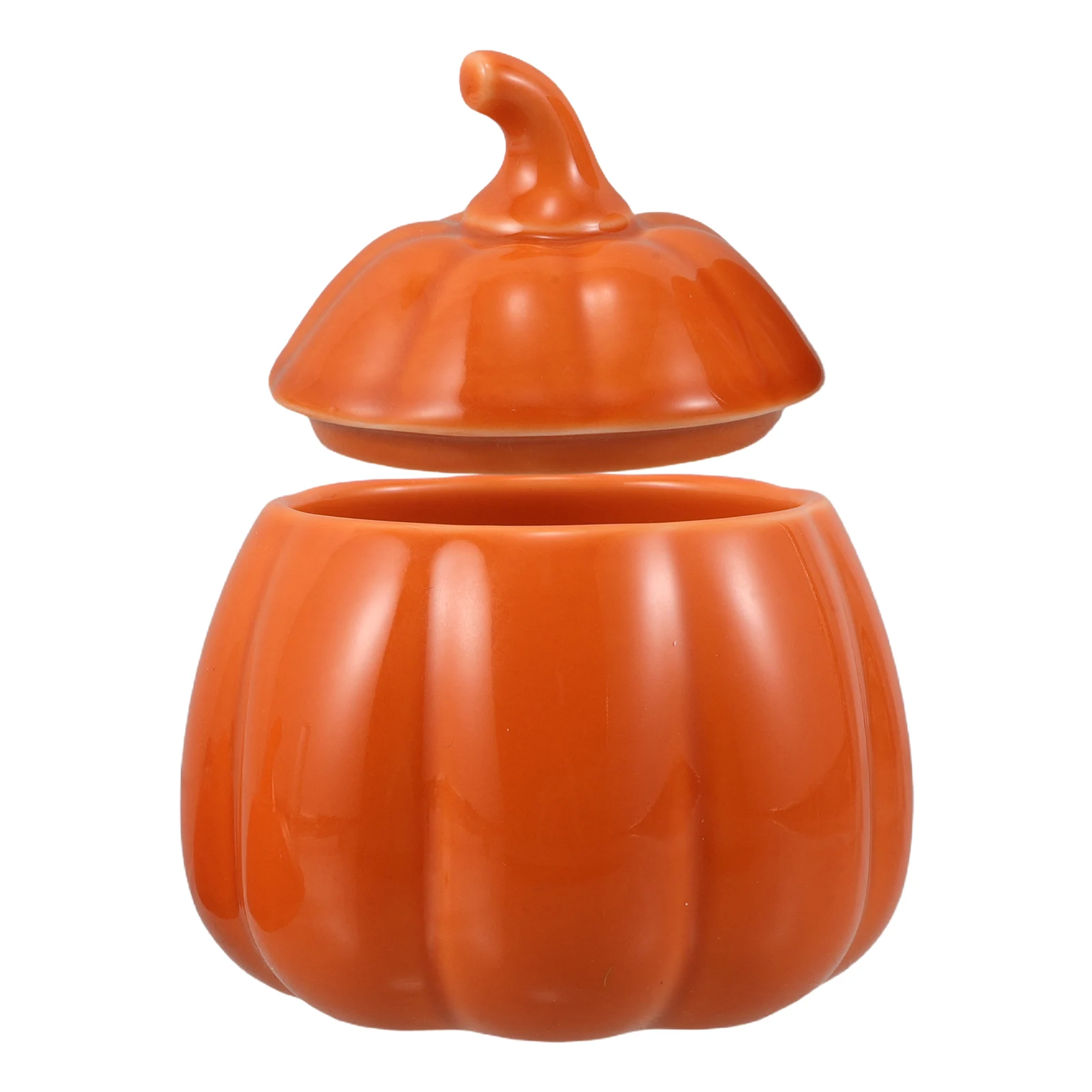 

Halloween Pumpkin Shape Storage Jar Dinnerware Home Kitchen Bowl Soup Bnowl Makeup Mini Dish Ornaments