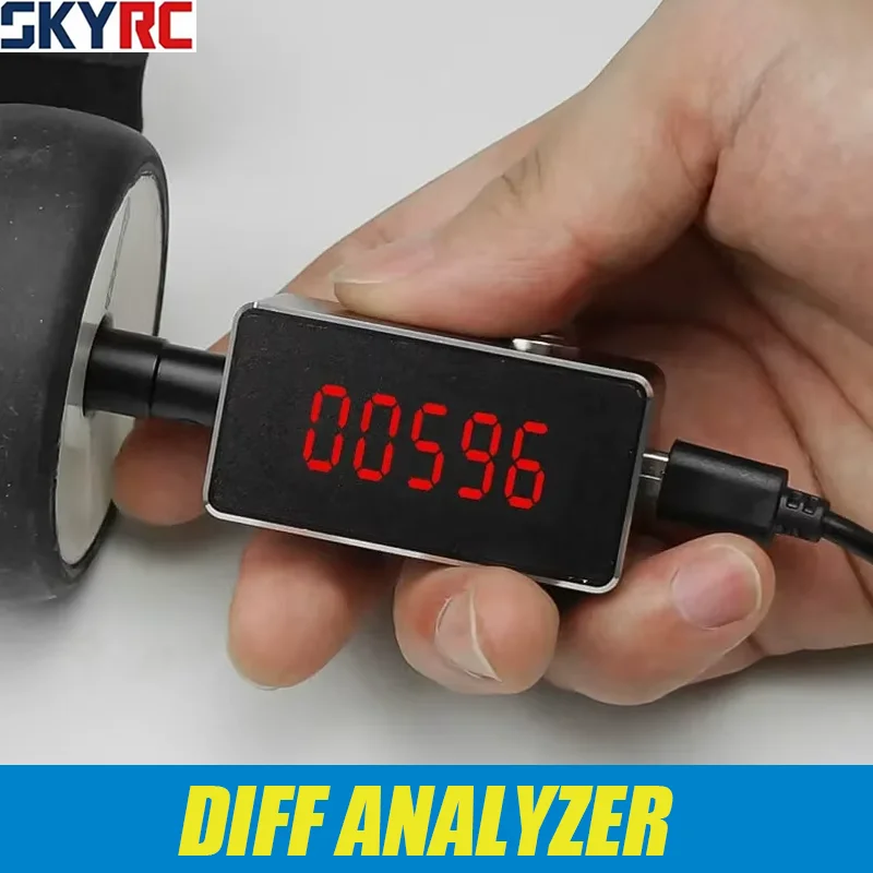 SKYRC DIFF ANALYZER DFC020 Дифференциальный детектор Подходит для 1/8 1/10 RC Дистанционное управление транспортным средством Тестирование дифференциала