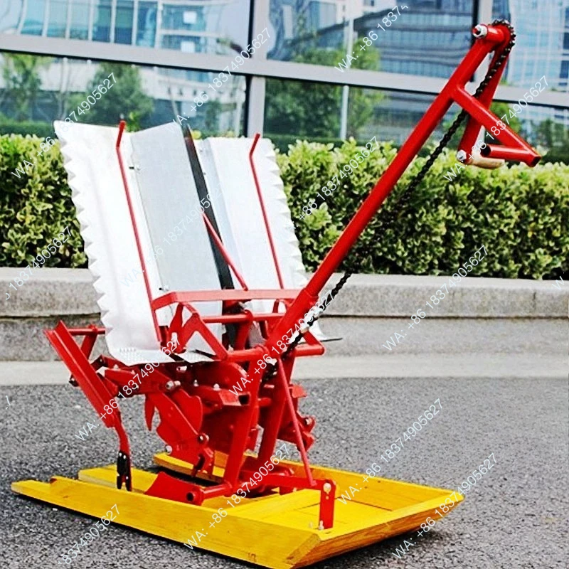 1pcs Small two-line manual rice transplanter