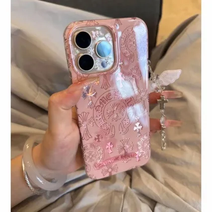 Nueva Funda para Teléfono con Diseño de Cruz para iPhone 17 16 15 14 13 12 Pro 11 Pro Max, Carcasa Trasera Antigolpes, Accesorios de Funda Suave
