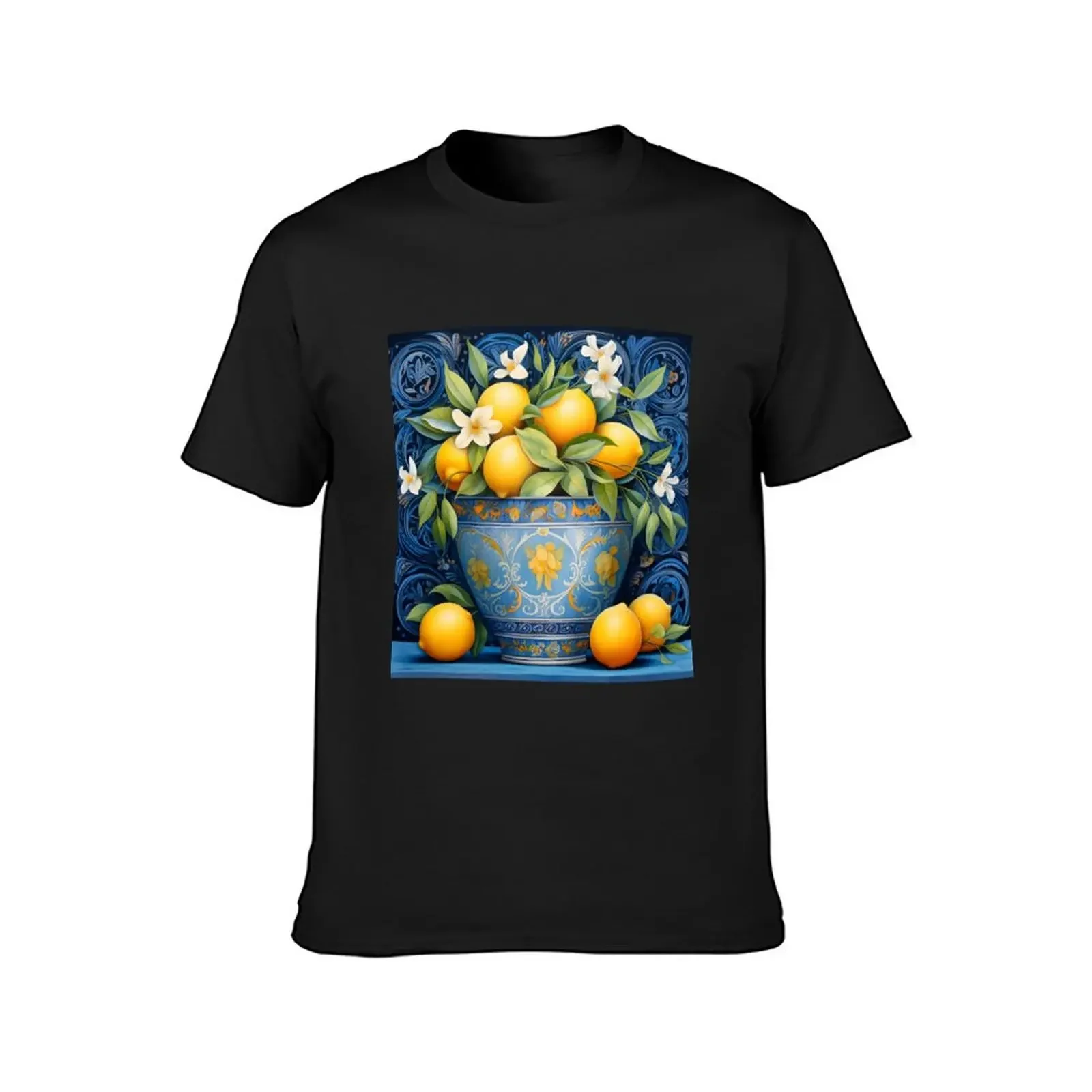 Luscious Lemon Harvest T-Shirt sweat anime clothes summer top animal prinfor boys slim fit t shirts for men