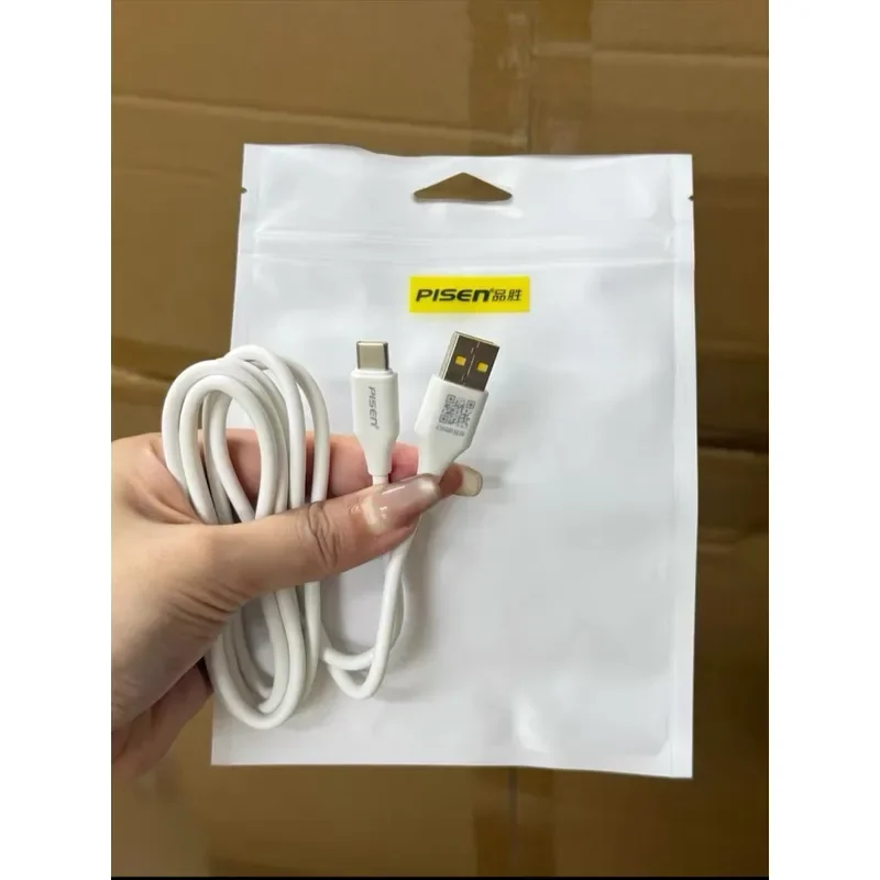 for Pinsheng USB Port 66W Fast Charging Data Cable Type C 6A Fully Compatible Bold