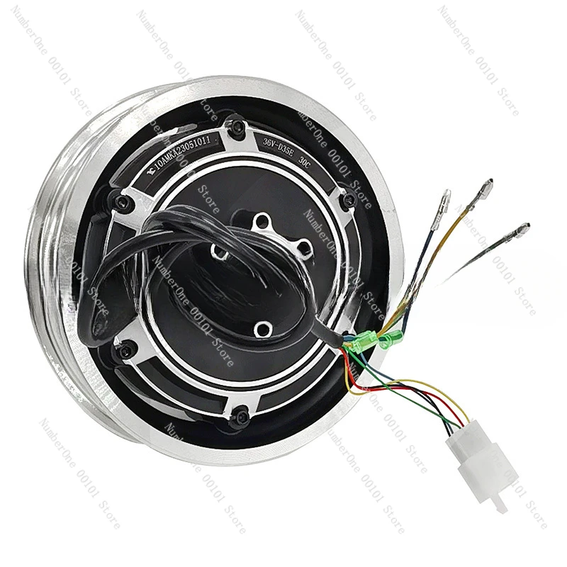 

36v48v10 inch electric scooter motor brushless wheel hub motor KUGOO10 inch M4 48V500W motor
