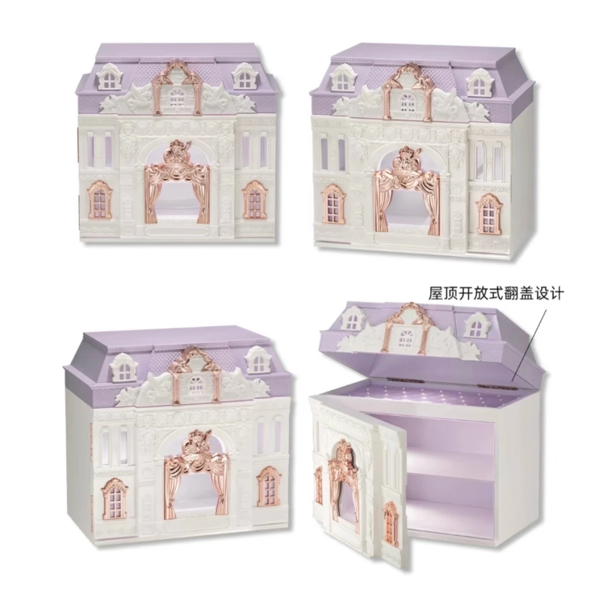 Knight unicorn allin gift box F Know box castle gift high value exquisite storage box