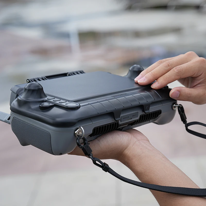 غطاء حماية لـ DJI RC Plus 2 شاشة التحكم عن بعد ظلة مضادة للوهج غطاء عصا التحكم لطائرة DJI Agras Matrice 400 4E 4T بدون طيار