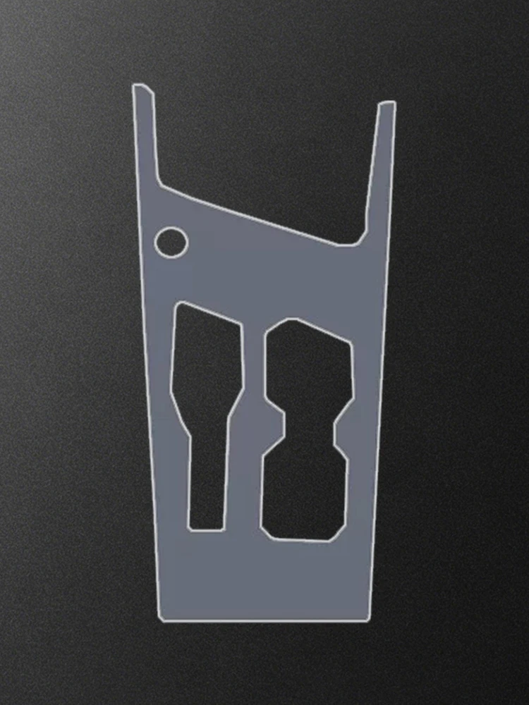 For Changan X7 PLUS 2024 Automatic Transmission Transparent Protective Film For The Gearshift Panel TPU