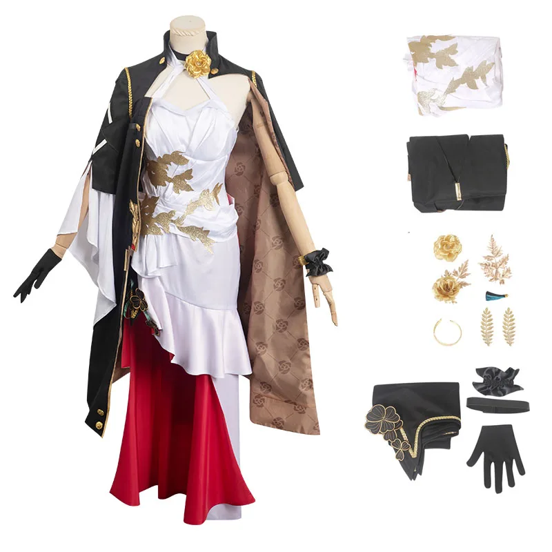 

High Quality Himeko Cosplay For Women Costume Outfits Halloween Carnival Suit Game Honkai: Star Rail Role Playing Fancy Clothes