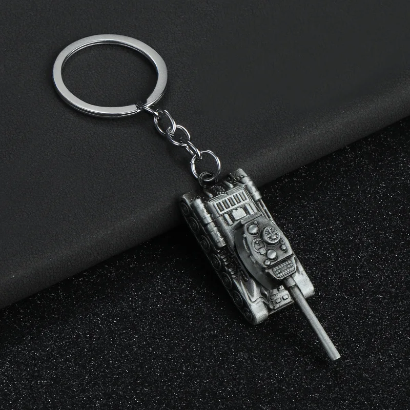 New creative men's car pendant personality tank solid model waist hanging small gifts