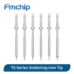 TS101 Pine64 TS100 Electric Soldering Iron Replacement Heater Tips Solder Head Models of Pinecil TS Tip Sting Tin Welding Tool