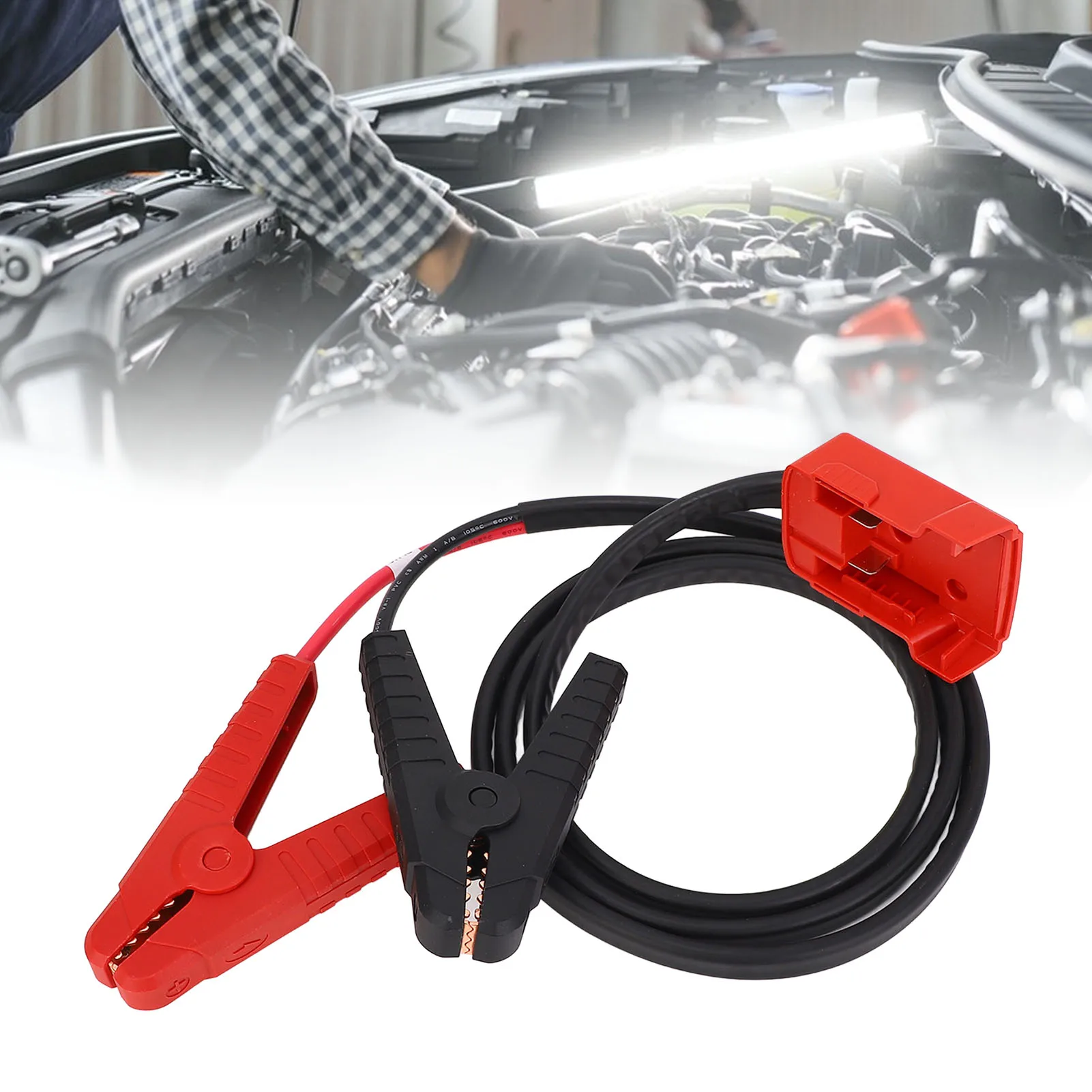 

Сверхмощные соединительные кабели 8AWG — с адаптером для литий-ионной батареи 48-11-1828/48-11-1815, мощный автоматический стартер/усилитель