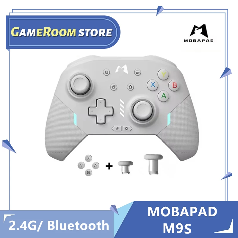 

MOBAPAD Huben Elite Mechanical Gamepad Wireless Bluetooth Controller Dual Mode Version Joystick for Nintendo Switch PC Android