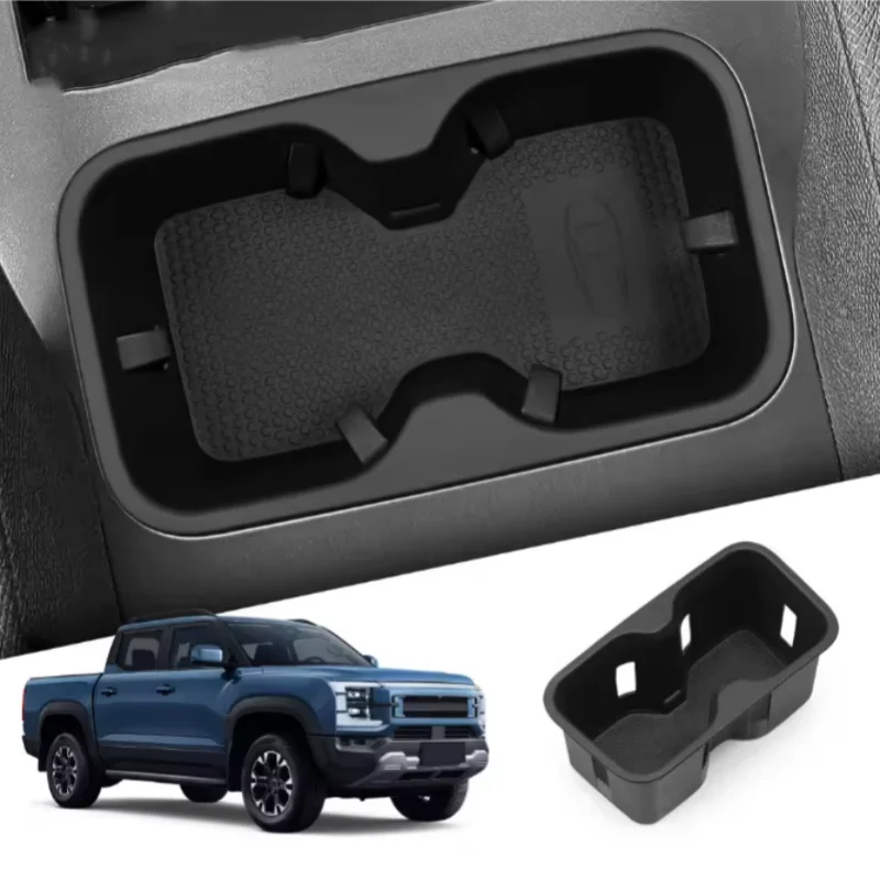 For BYD SHARK 6 2024 -2025 Central Control Water Cup Holder Auto Pickup Interior Accessories  Car Drinks Holder Storage Tray