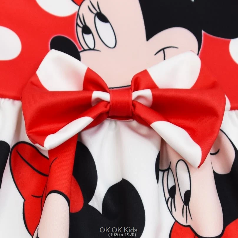 Cosplay Mickey Minnie Costume Girl Dress Girl Fancy Dresses for Halloween Princess Dress Christmas Clothing Spirng And Autumn