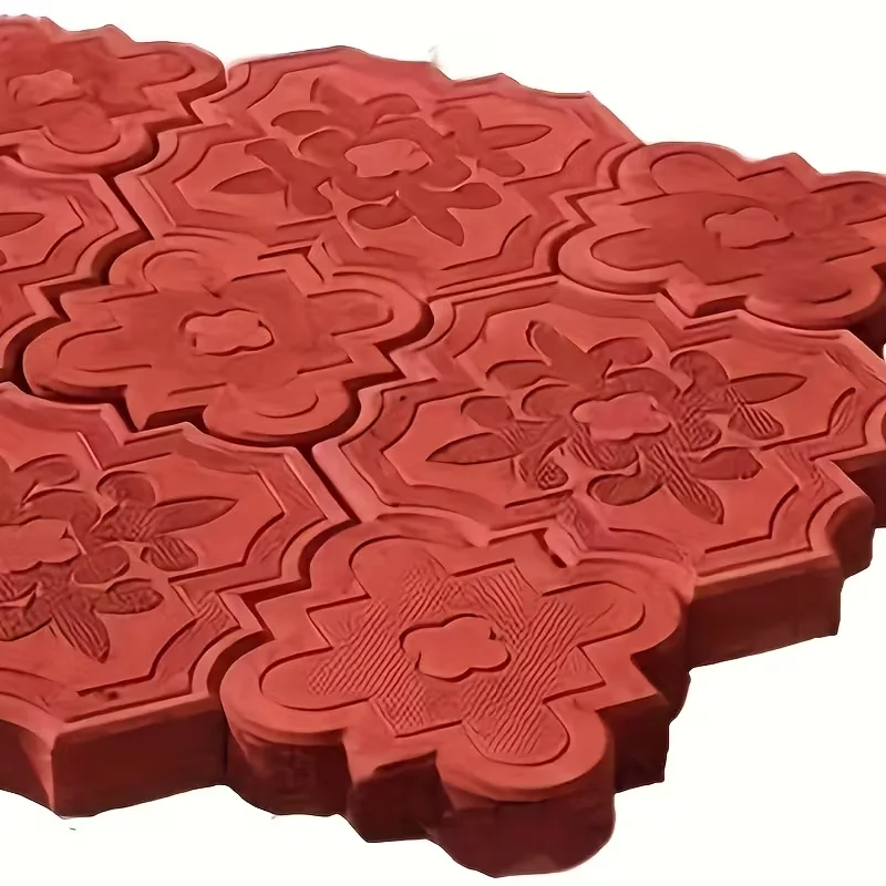 قوالب حجرية مطورة من الأسمنت لإنشاء أحجار رصف الخرسانة الجميلة في ساحةك وحديقتك