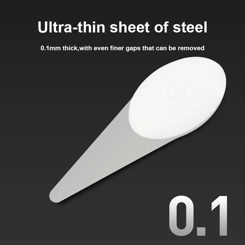 Amaoe Egg Shaped Dismantling Warped Blade Stainless Steel Plate Dismantling Tool Motherboard BGA Chip Back Cover Screen Removal