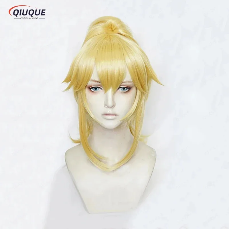 

AAA 2025 Bowsette Princess Bowser Peach Teresa Boos Golden Blonde And Pink Mixed Long Heat Resistant Hair Cosplay Costume Wig +